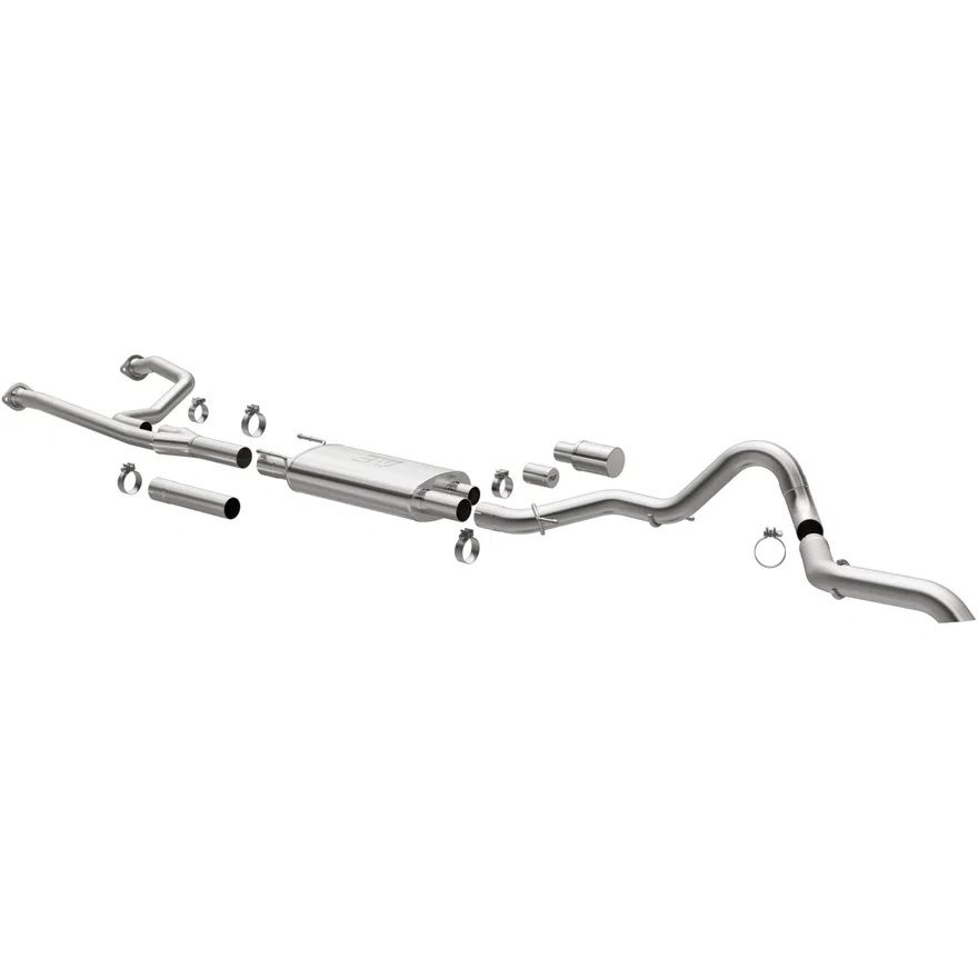 ® 2022-2026 Toyota Tundra 3.4L Overland Series™ Cat-Back Performance Exhaust System