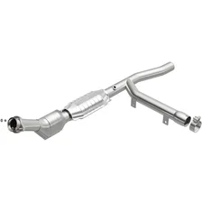 Right 1997-1998 Ford F-150 4.2L California Grade CARB Compliant Direct-Fit Catalytic Converter image 1