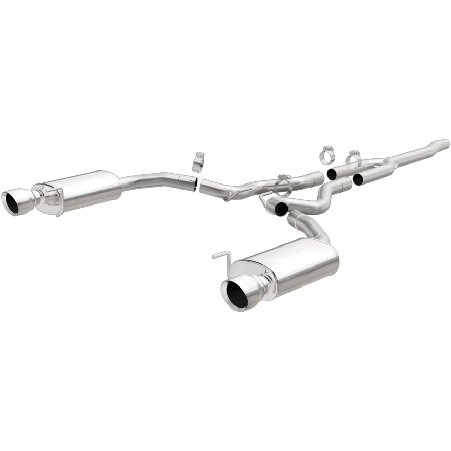 2015-2023 Ford Mustang 2.3L Street Series Cat-Back Performance Exhaust System