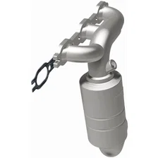 Front OEM Grade Federal / EPA Compliant Direct-Fit Manifold Catalytic Converter image 3