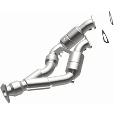 Front 2004-2006 Porsche Cayenne 3.2L | 2004-2006 Volkswagen Touareg 3.2L OEM Grade Federal / EPA Compliant Direct-Fit Catalytic Converter image 2
