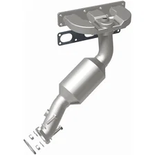 Rear OEM Grade Federal / EPA Compliant Direct-Fit Manifold Catalytic Converter for BMW image 3