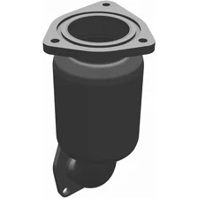 Front 1999-2002 Daewoo Lanos 1.6L OEM Grade Federal / EPA Compliant Direct-Fit Catalytic Converter image 2