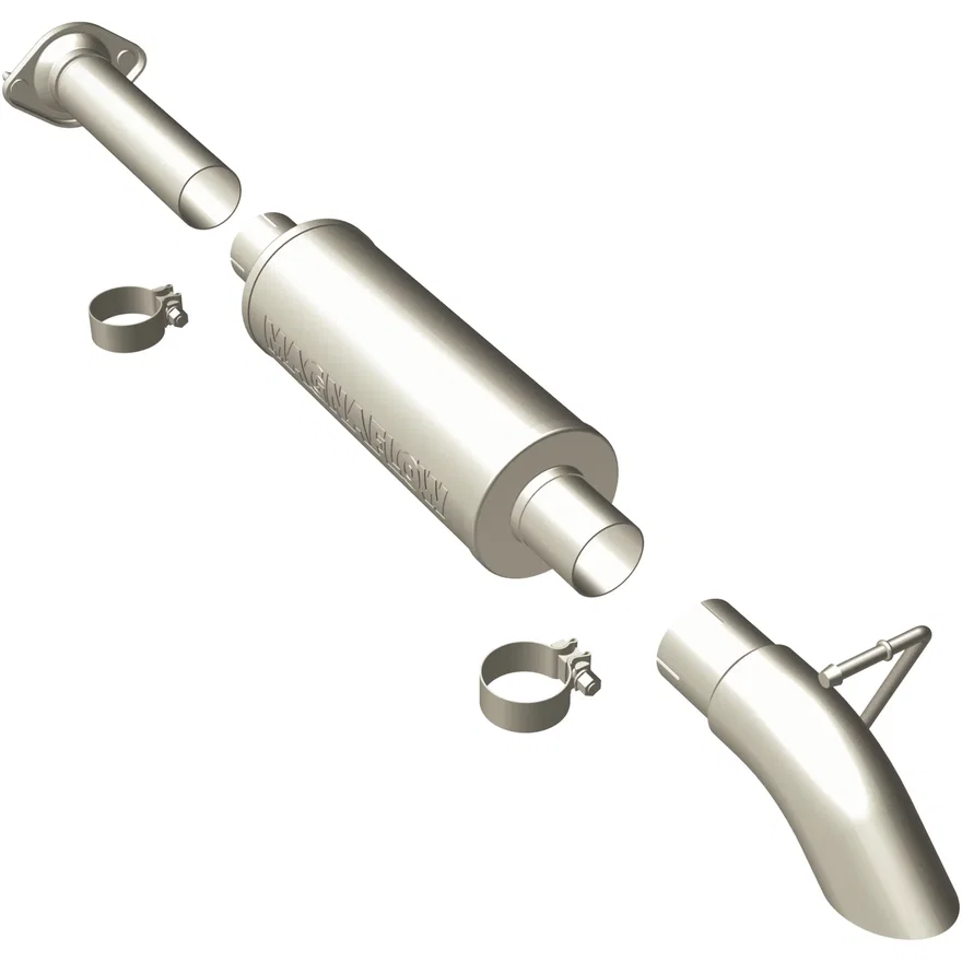 2004-2006 Jeep Wrangler 4.0L Off Road Pro Series Cat-Back Performance Exhaust System