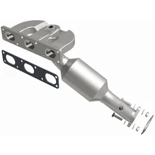 Rear OEM Grade Federal / EPA Compliant Direct-Fit Manifold Catalytic Converter for BMW image 5