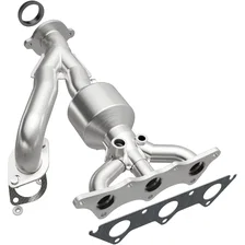 Rear 2004-2011 Mitsubishi Endeavor 3.8L HM Grade Federal / EPA Compliant Direct-Fit Manifold Catalytic Converter image 1