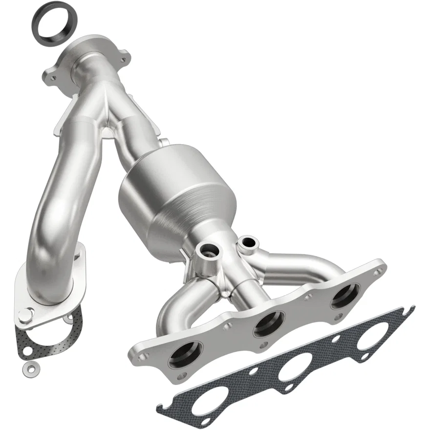 Rear 2004-2011 Mitsubishi Endeavor 3.8L HM Grade Federal / EPA Compliant Direct-Fit Manifold Catalytic Converter