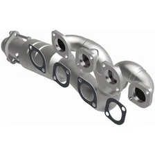 Left 2002-2003 BMW 745i 4.4L | 2002-2003 BMW 745Li 4.4L HM Grade Federal / EPA Compliant Direct-Fit Manifold Catalytic Converter image 4