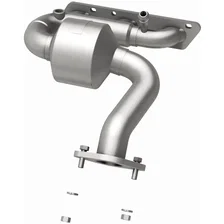Rear OEM Grade Federal / EPA Compliant Direct-Fit Manifold Catalytic Converter image 3