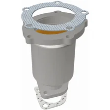Front 2000-2002 Mazda 626 2.0L California Grade CARB Compliant Direct-Fit Catalytic Converter image 3