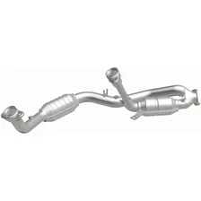 Front 1996-1999 Ford Taurus SHO 3.4L HM Grade Federal / EPA Compliant Direct-Fit Catalytic Converter image 4