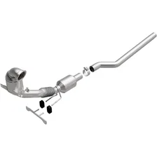 2019-2024 Audi Q3 2.0L | 2018-2024 Volkswagen Tiguan 2.0L OEM Grade Federal / EPA Compliant Direct-Fit Catalytic Converter image 1