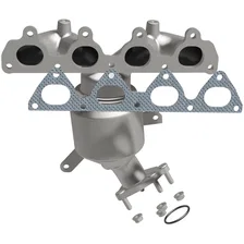 1996-2000 Honda Civic 1.6L | 1996-1997 Honda Civic del Sol S 1.6L HM Grade Federal / EPA Compliant Direct-Fit Manifold Catalytic Converter image 4