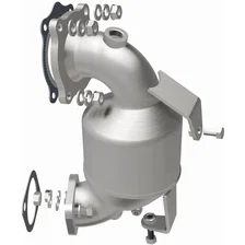 Front 2021-2023 Kia K5 1.6L | 2020-2022 Hyundai Sonata 1.6L OEM Grade Federal / EPA Compliant Direct-Fit Catalytic Converter image 3
