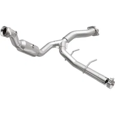 Right 2011-2012 Ford F-150 3.5L California Grade CARB Compliant Direct-Fit Catalytic Converter image 1