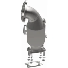 Front 2000-2004 Volvo S40 1.9L | 2000-2004 Volvo V40 1.9L OEM Grade Federal / EPA Compliant Direct-Fit Catalytic Converter image 2