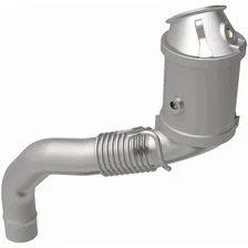 Left OEM Grade Federal / EPA Compliant Direct-Fit Catalytic Converter for BMW image 3