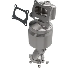Rear California Grade CARB Compliant Direct-Fit Manifold Catalytic Converter image 1