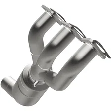 Rear 2001-2006 BMW M3 3.2L | 2001-2002 BMW Z3 3.2L California Grade CARB Compliant Direct-Fit Manifold Catalytic Converter image 2