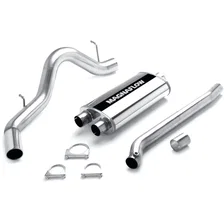 2001-2006 Chevrolet Suburban 2500 8.1L | 2001-2006 GMC Yukon XL 2500 8.1L Street Series Cat-Back Performance Exhaust System image 1