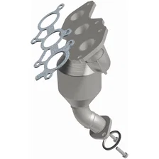 Rear 2011-2015 Toyota Sienna 3.5L California Grade CARB Compliant Direct-Fit Manifold Catalytic Converter image 4