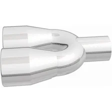 3 X 3.75in. Oval Polished Exhaust Tip image 4