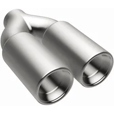 3in. Round Polished Exhaust Tip image 2