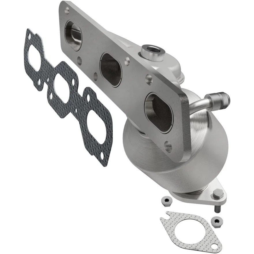 Rear California Grade CARB Compliant Direct-Fit Manifold Catalytic Converter