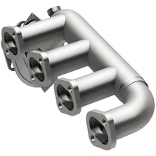 Left 1993-1995 Lincoln Mark VIII 4.6L California Grade CARB Compliant Direct-Fit Manifold Catalytic Converter image 2