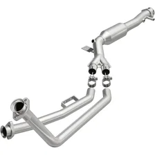 Left 1996-2002 Mercedes-Benz SL600 6.0L California Grade CARB Compliant Direct-Fit Catalytic Converter image 1