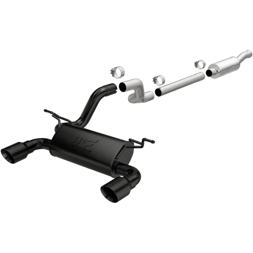 2018-2026 Jeep Wrangler 3.6L Street Series Cat-Back Performance Exhaust System