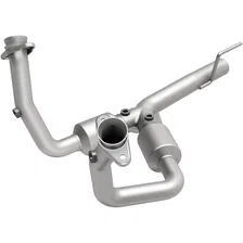 Front 1999-2001 Jeep Grand Cherokee 4.7L California Grade CARB Compliant Direct-Fit Catalytic Converter image 1