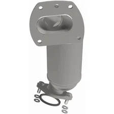 Left OEM Grade Federal / EPA Compliant Direct-Fit Manifold Catalytic Converter image 4