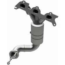 Front 2007-2009 Chrysler Sebring 2.7L | 2008-2009 Dodge Avenger 2.7L OEM Grade Federal / EPA Compliant Direct-Fit Manifold Catalytic Converter image 3