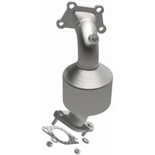 Front OEM Grade Federal / EPA Compliant Direct-Fit Manifold Catalytic Converter image 2