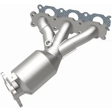 Left OEM Grade Federal / EPA Compliant Direct-Fit Manifold Catalytic Converter image 3