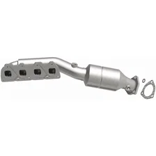 Front Right 2002-2004 Volkswagen Passat 4.0L California Grade CARB Compliant Direct-Fit Manifold Catalytic Converter image 4