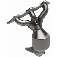 Front HM Grade Federal / EPA Compliant Direct-Fit Manifold Catalytic Converter for Mitsubishi image 2