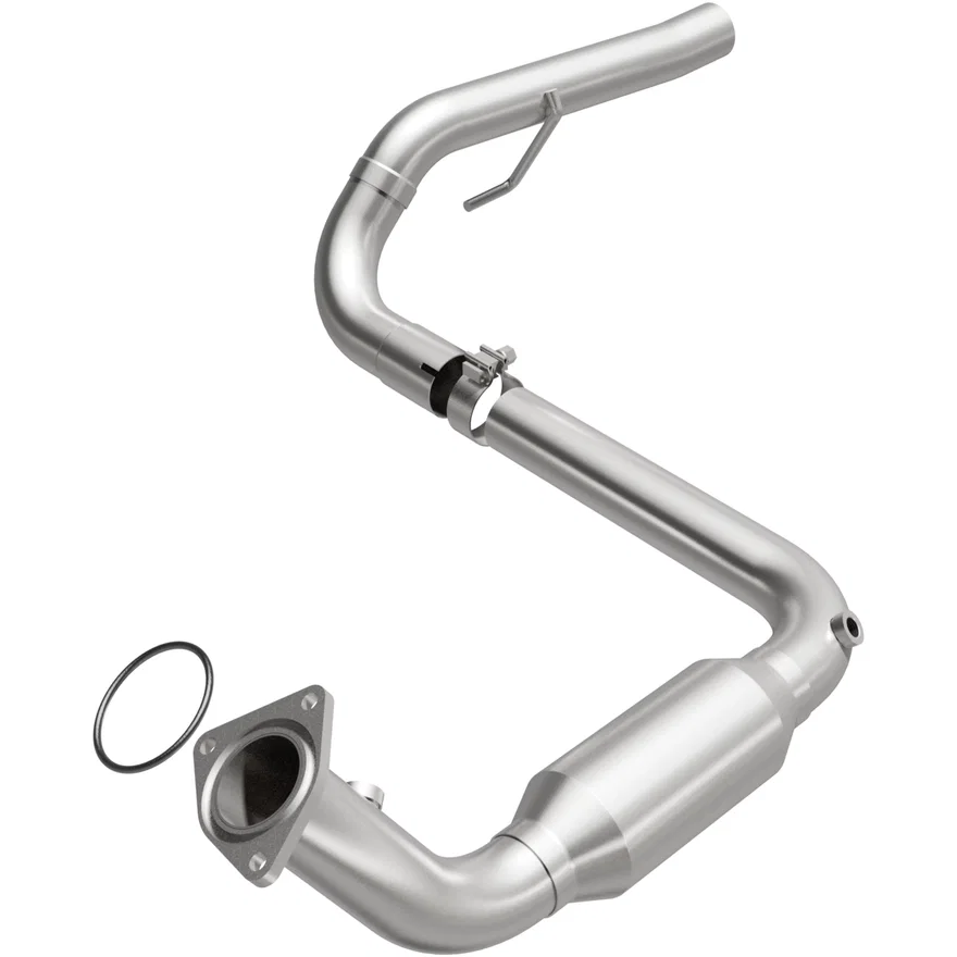 Left 2007 Chevrolet Silverado 1500 Classic 6.0L | 2007 GMC Sierra 1500 Classic 6.0L California Grade CARB Compliant Direct-Fit Catalytic Converter