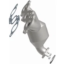 Rear California Grade CARB Compliant Direct-Fit Manifold Catalytic Converter image 4