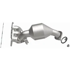 Rear 2007-2010 Toyota Sienna 3.5L California Grade CARB Compliant Direct-Fit Manifold Catalytic Converter image 4