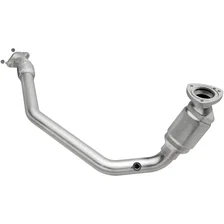 Front 2005-2007 Chevrolet Malibu 3.5L | 2005-2006 Pontiac G6 3.5L OEM Grade Federal / EPA Compliant Direct-Fit Catalytic Converter image 1