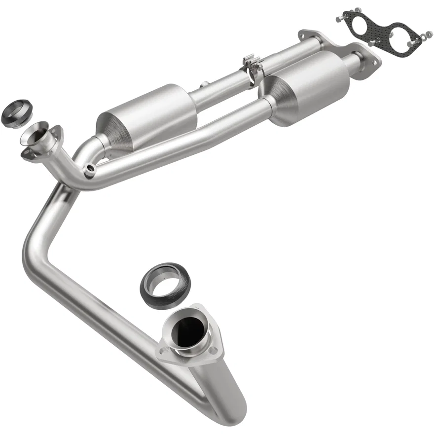 Front HM Grade Federal / EPA Compliant Direct-Fit Catalytic Converter