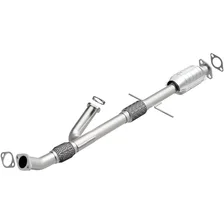 Rear 2000-2001 Hyundai Sonata 2.5L California Grade CARB Compliant Direct-Fit Catalytic Converter image 1
