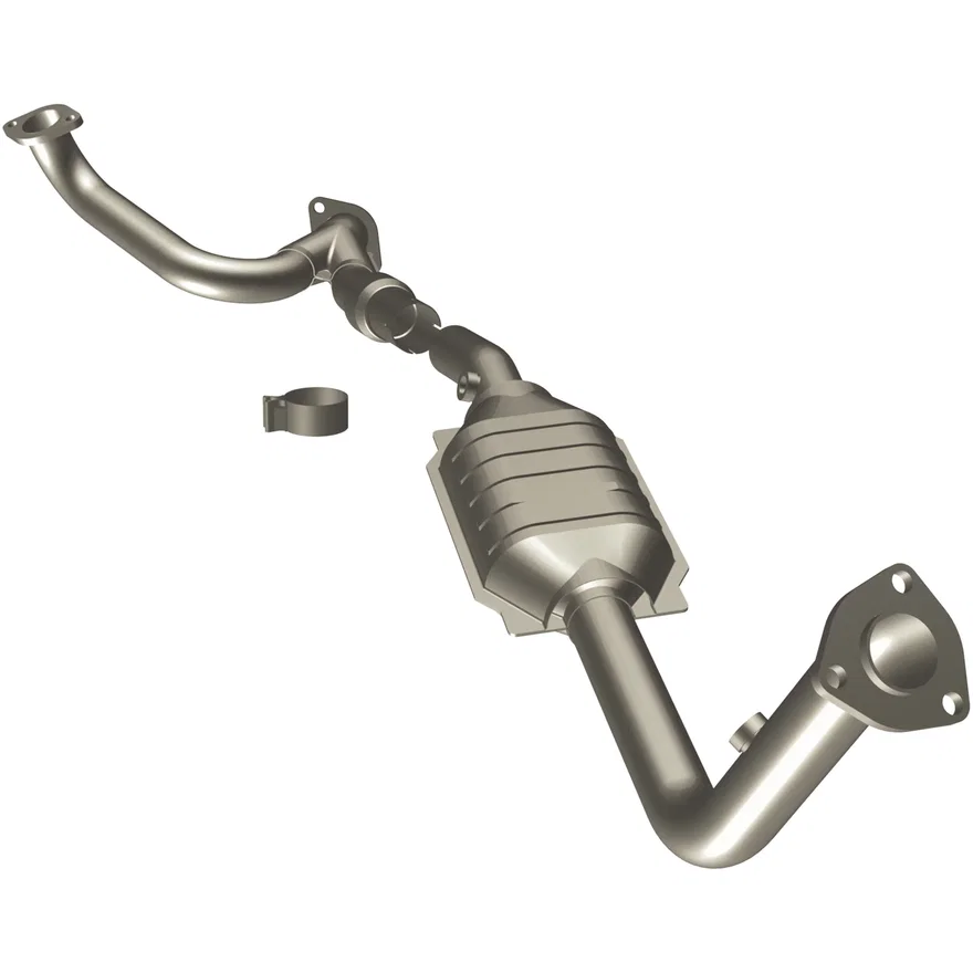Left 1998-1999 Isuzu Trooper 3.5L | 1998-1999 Acura SLX 3.5L HM Grade Federal / EPA Compliant Direct-Fit Catalytic Converter