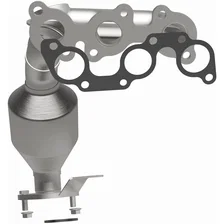 Front OEM Grade Federal / EPA Compliant Direct-Fit Manifold Catalytic Converter image 4