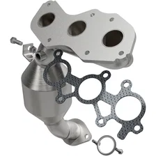Rear 2011-2016 Toyota Sienna 3.5L OEM Grade Federal / EPA Compliant Direct-Fit Manifold Catalytic Converter image 1
