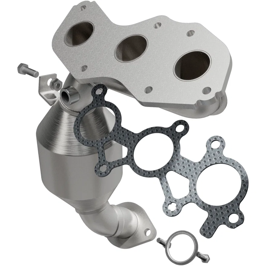 Rear 2011-2016 Toyota Sienna 3.5L OEM Grade Federal / EPA Compliant Direct-Fit Manifold Catalytic Converter