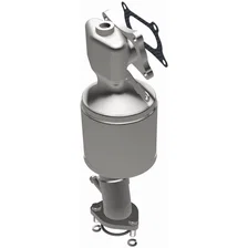 Rear 2008-2014 Honda Accord 3.5L California Grade CARB Compliant Direct-Fit Manifold Catalytic Converter image 2