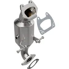 Front OEM Grade Federal / EPA Compliant Direct-Fit Manifold Catalytic Converter for Ram image 1